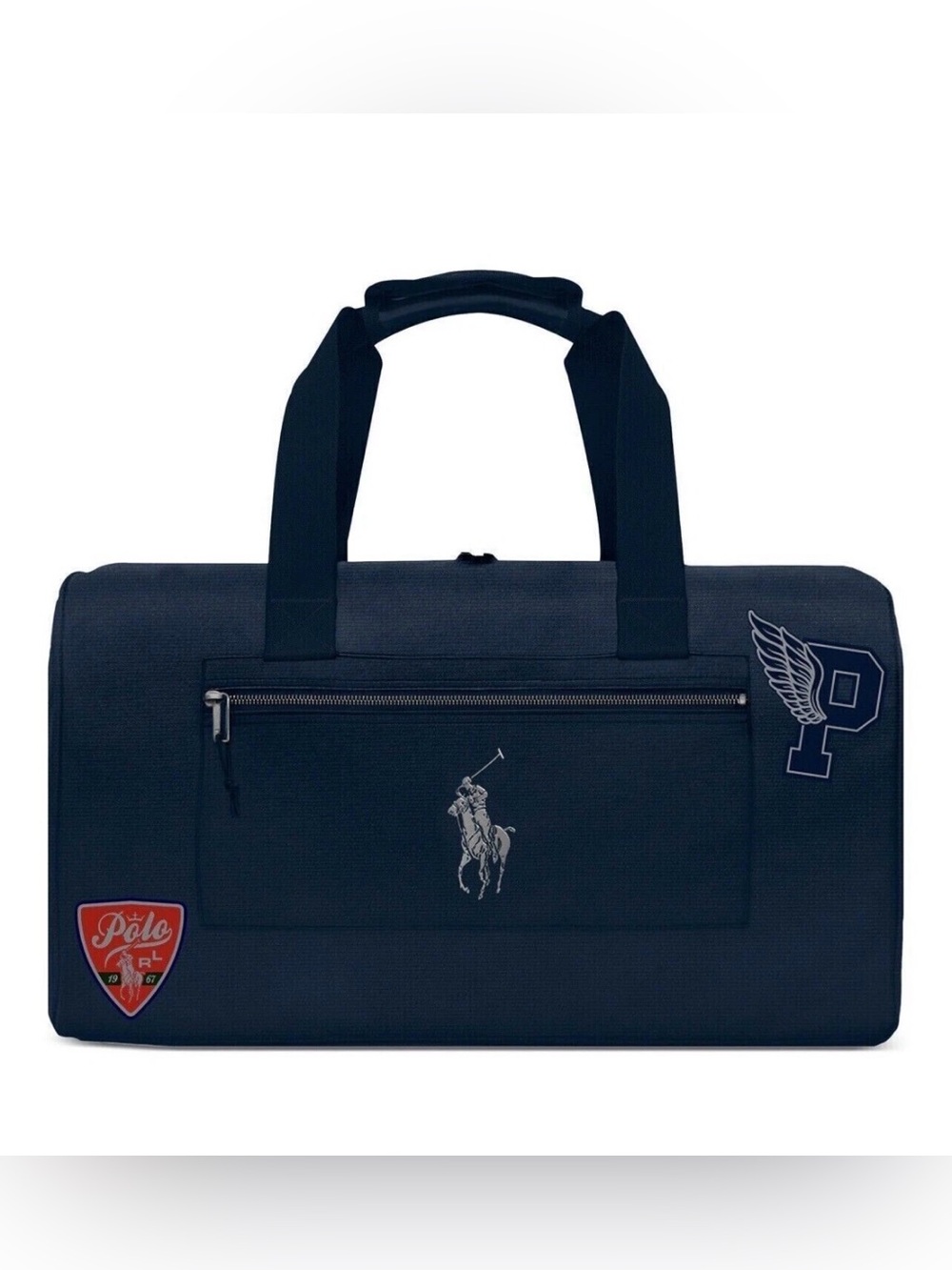 RALPH LAUREN POLO BLUE DUFFEL BAG TRAVEL WEEKEND